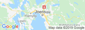 Joensuu map